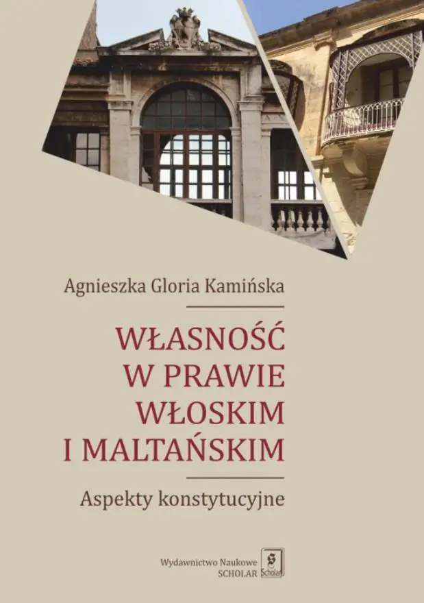 Książka - Własność w prawie włoskim i maltańskim