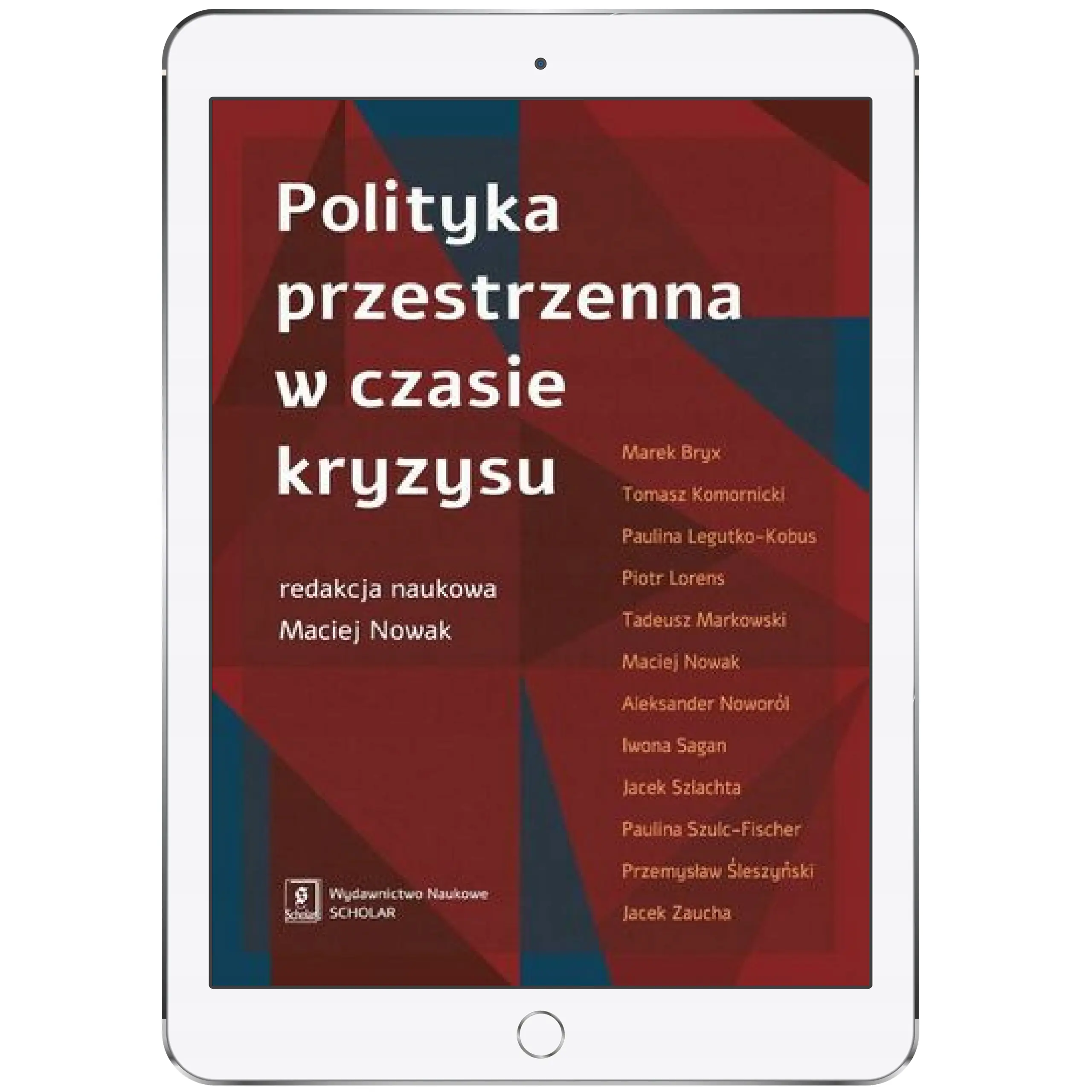 Książka - Polityka przestrzenna w czasie kryzysu