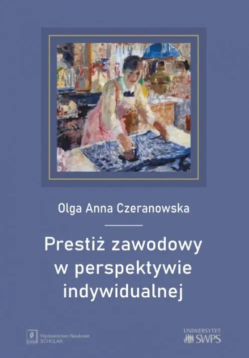 Książka - Prestiż zawodowy w perspektywie indywidualnej