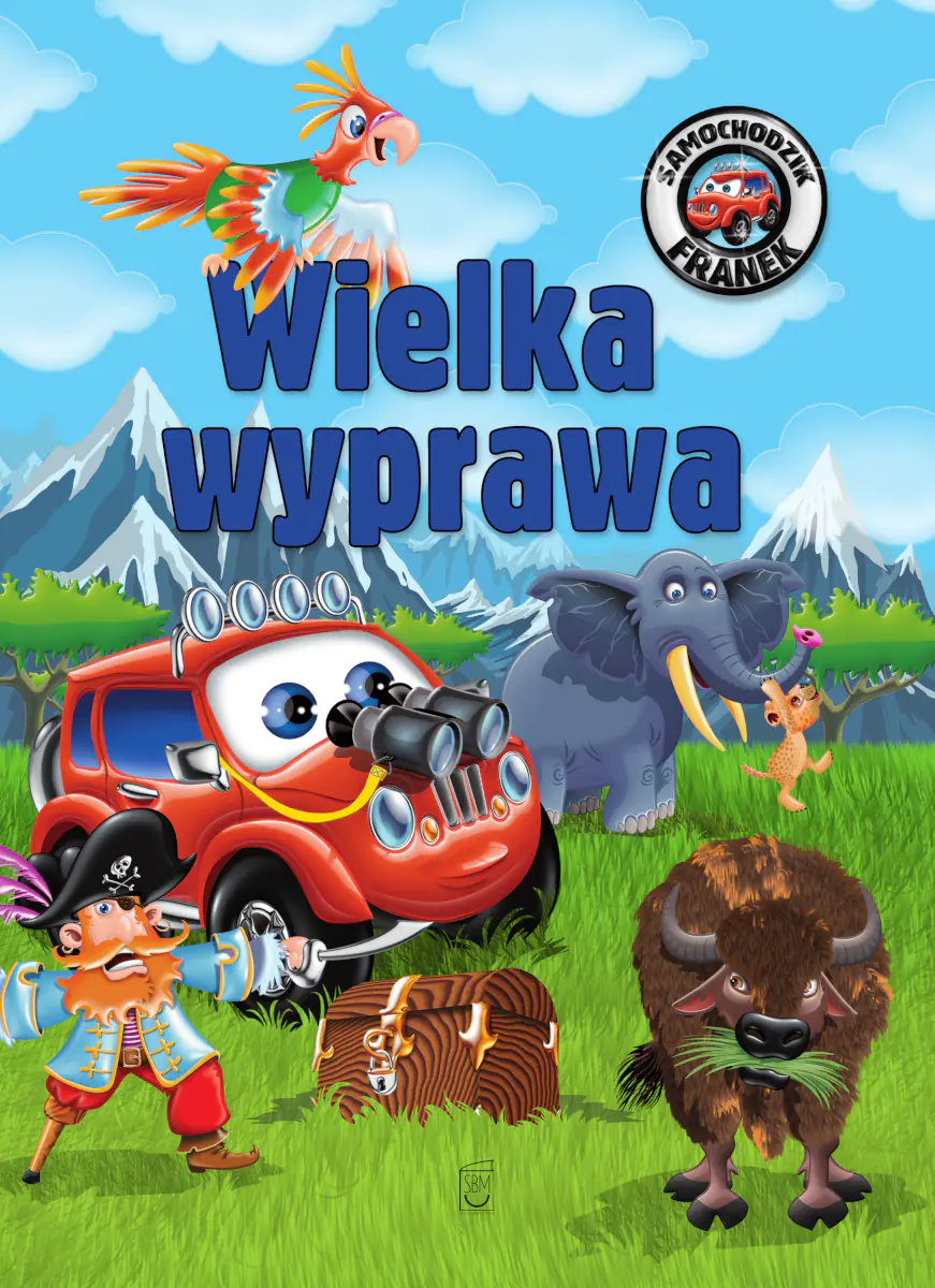 Książka - Samochodzik Franek. Wielka wyprawa