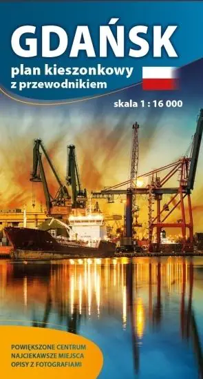 Książka - Plan kieszonkowy z przewod. - Gdańsk 1:16 000