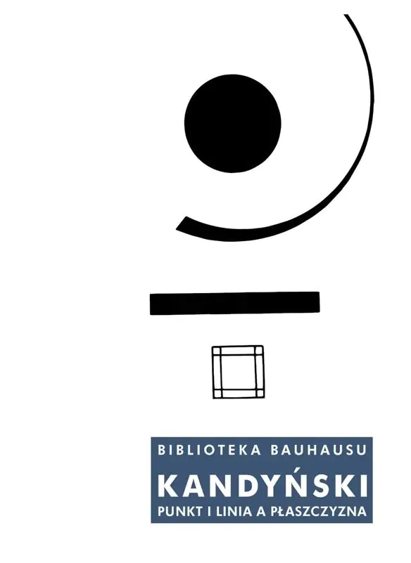 Książka - Punkt i linia a płaszczyzna