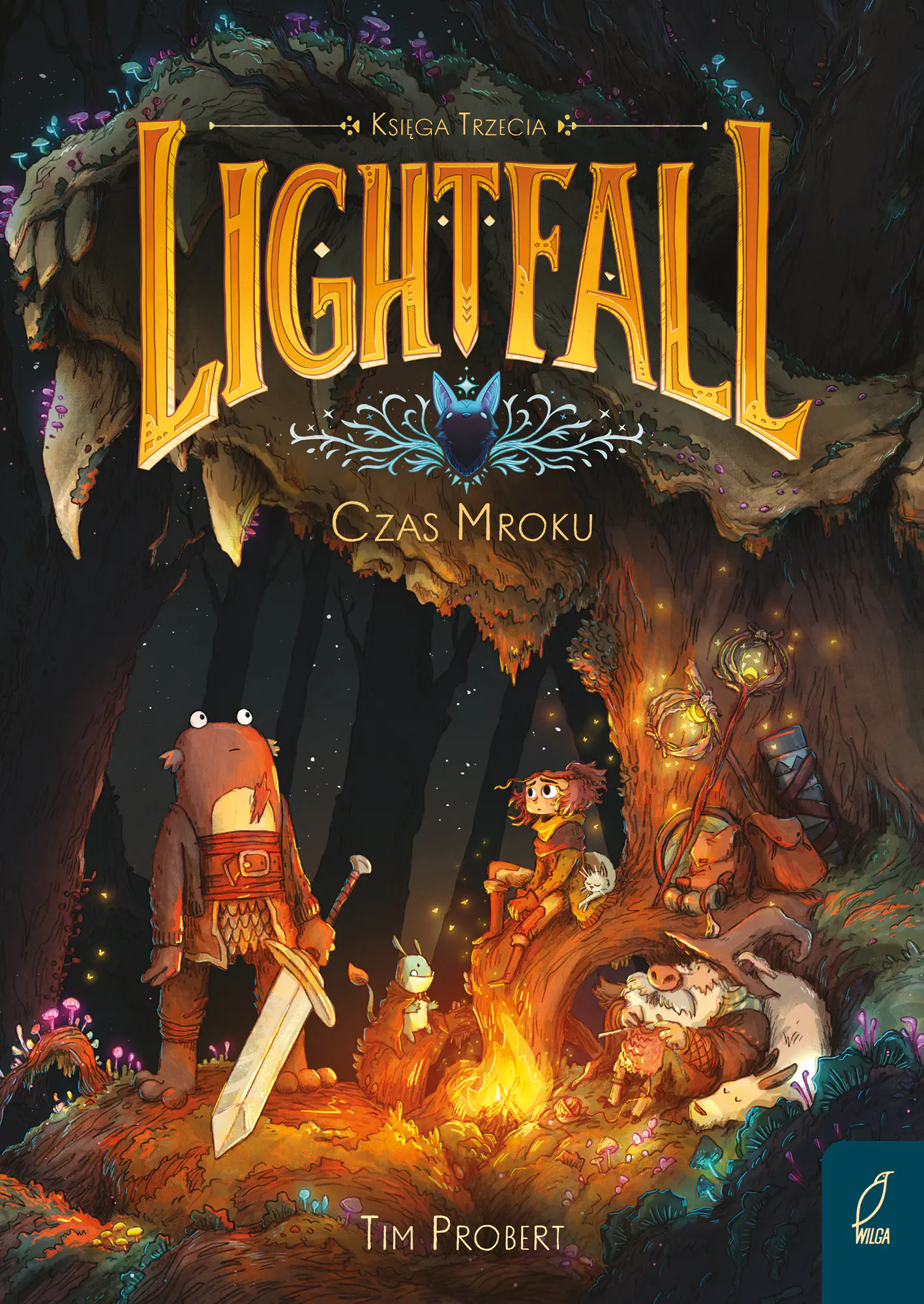 Książka - Czas mroku. Lightfall. Tom 3