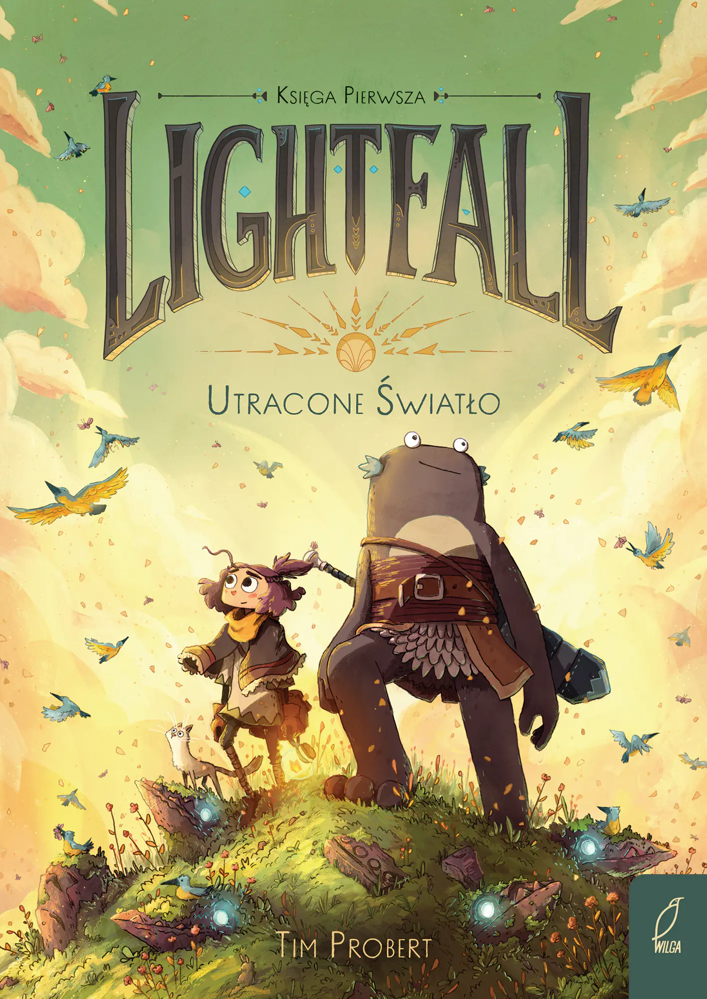 Książka - Utracone światło. Lightfall. Tom 1