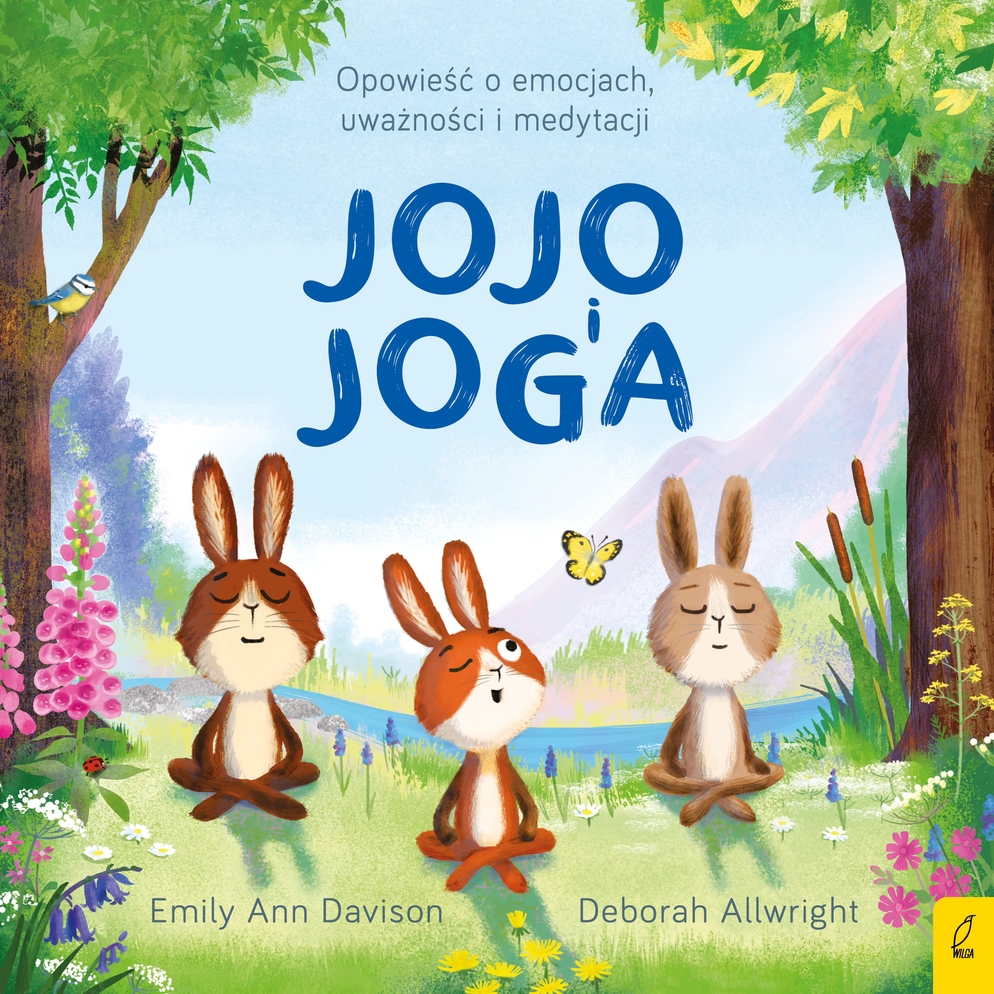 Książka - Jojo i joga. Opowieść o emocjach, uważności i medytacji