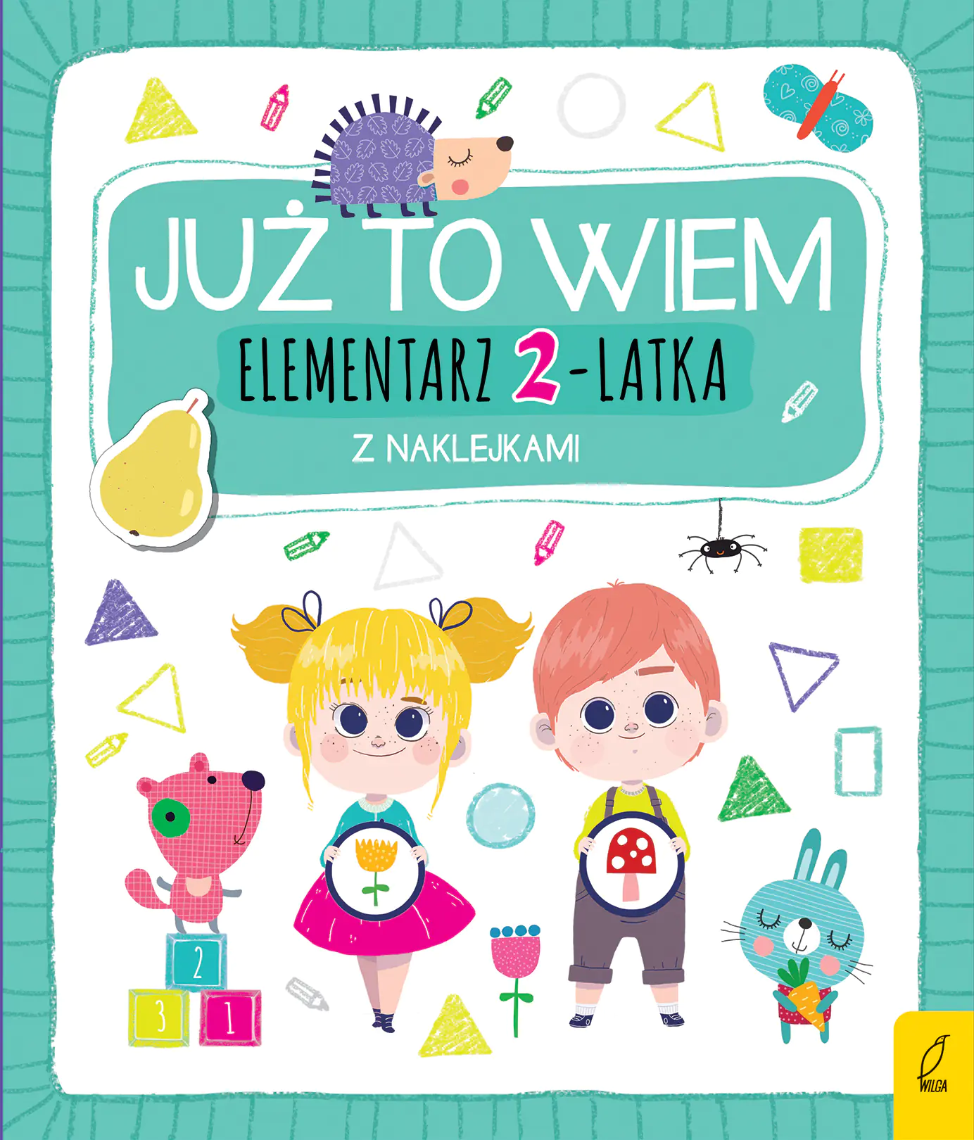 Książka - Już to wiem. Elementarz 2-latka z naklejkami
