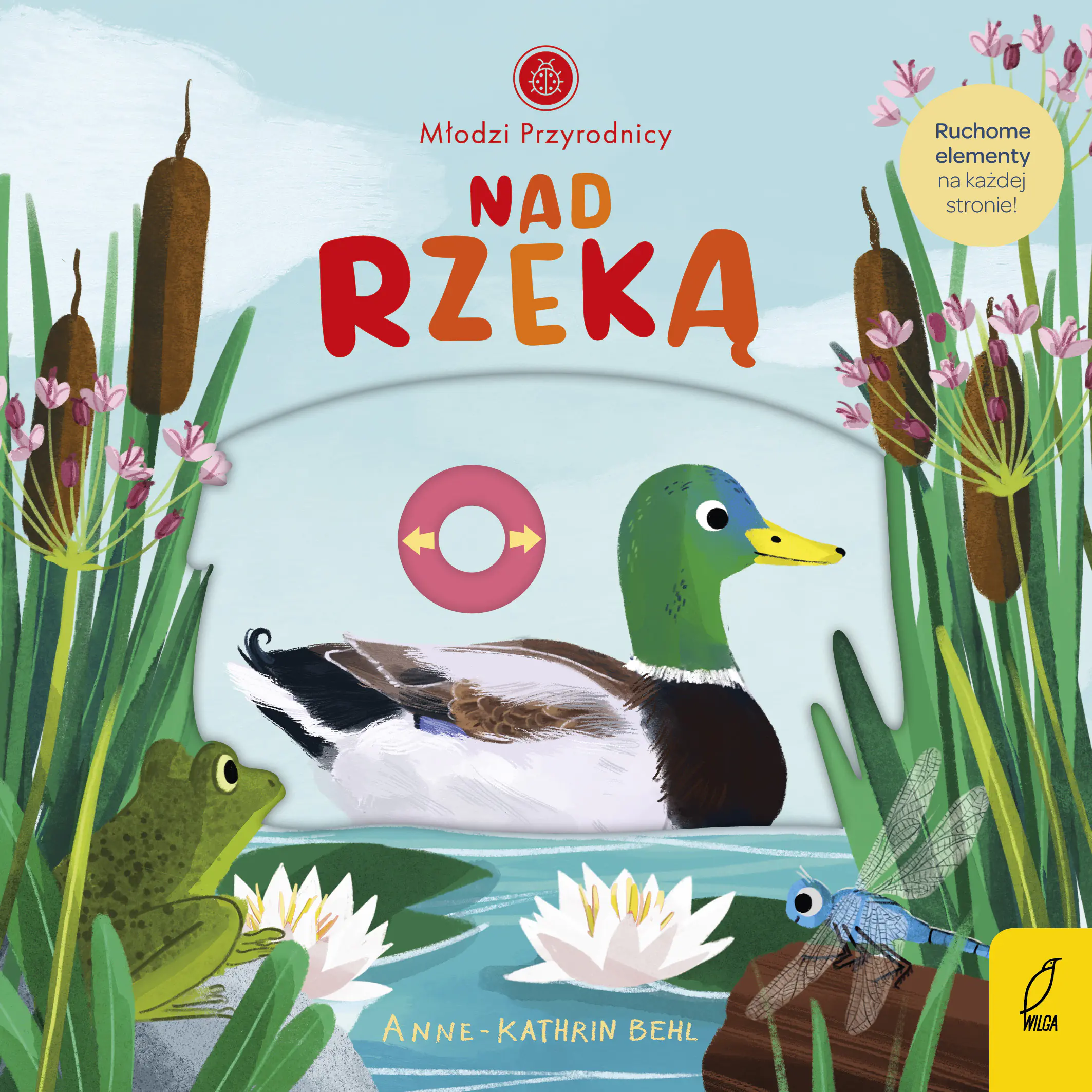 Książka - Nad rzeką. Młodzi przyrodnicy