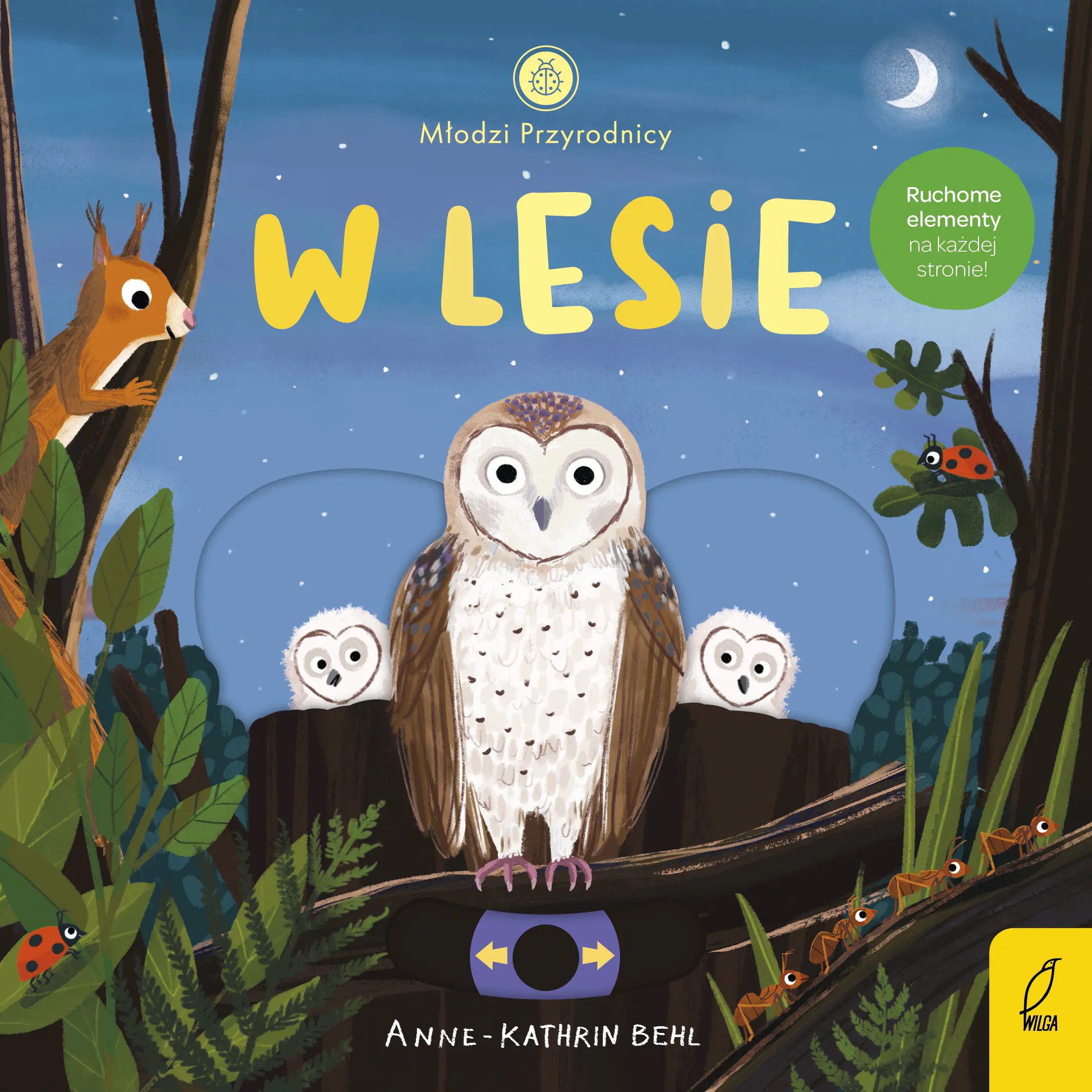 Książka - W lesie. Młodzi przyrodnicy
