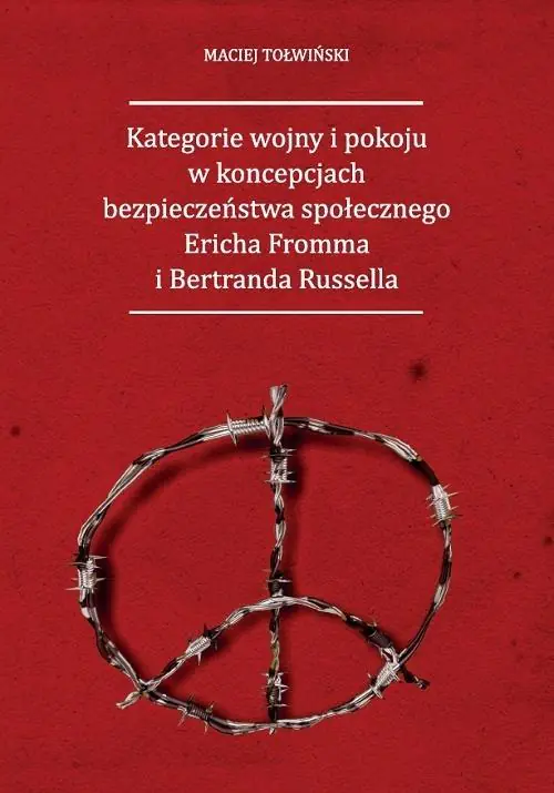 Książka - Kategorie wojny i pokoju w koncepcjach...
