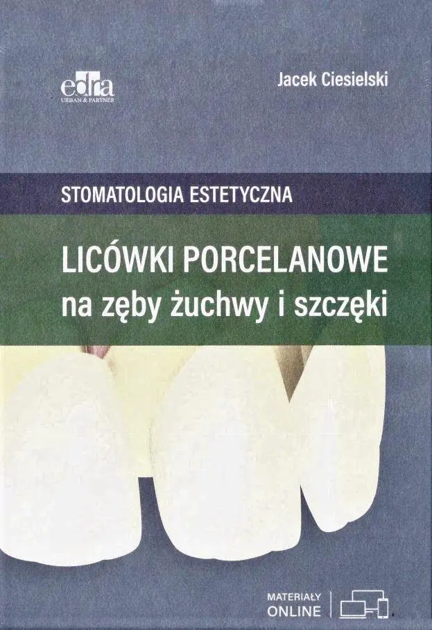 Książka - Licówki porcelanowe na zęby żuchwy i szczęki