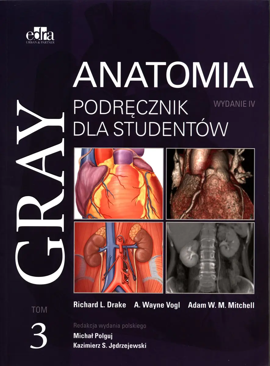 Książka - Gray Anatomia. Podręcznik dla studentów. Tom 3