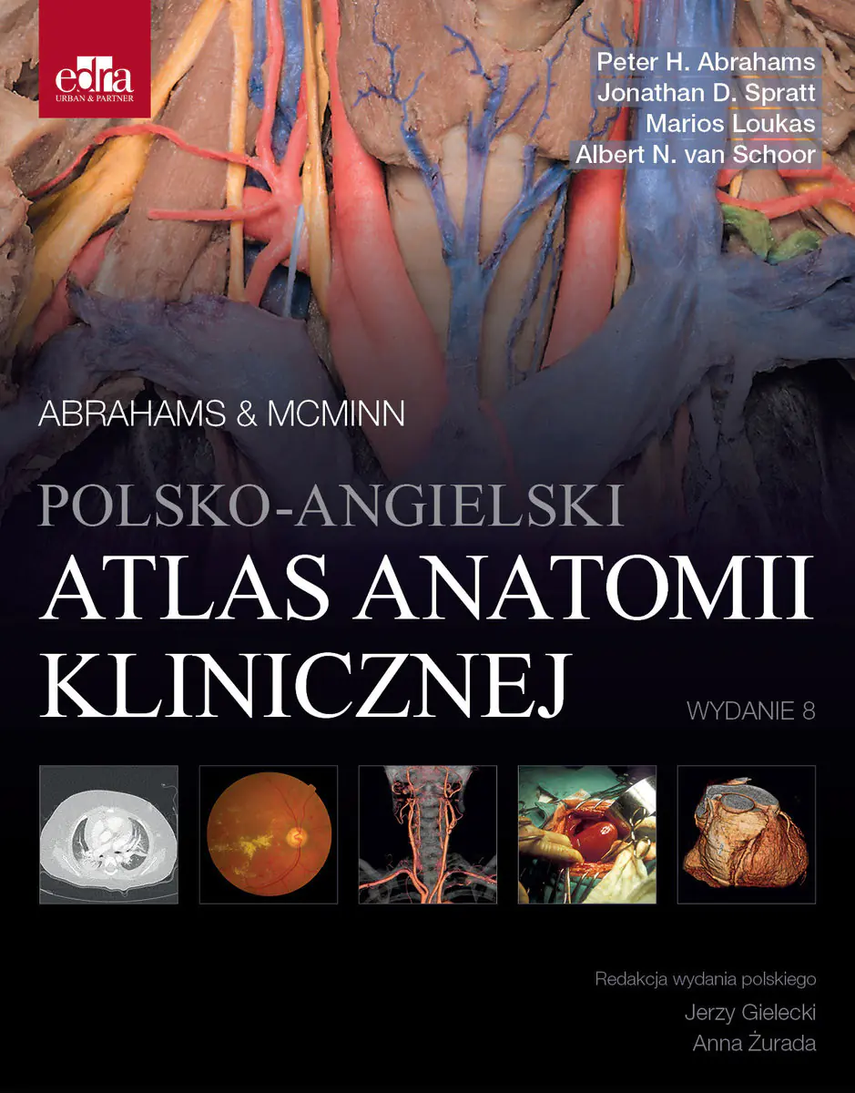 Książka - Polsko-angielski atlas anatomii klinicznej. Mcminn & Abrahams