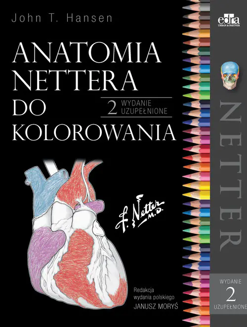 Książka - Anatomia Nettera do kolorowania