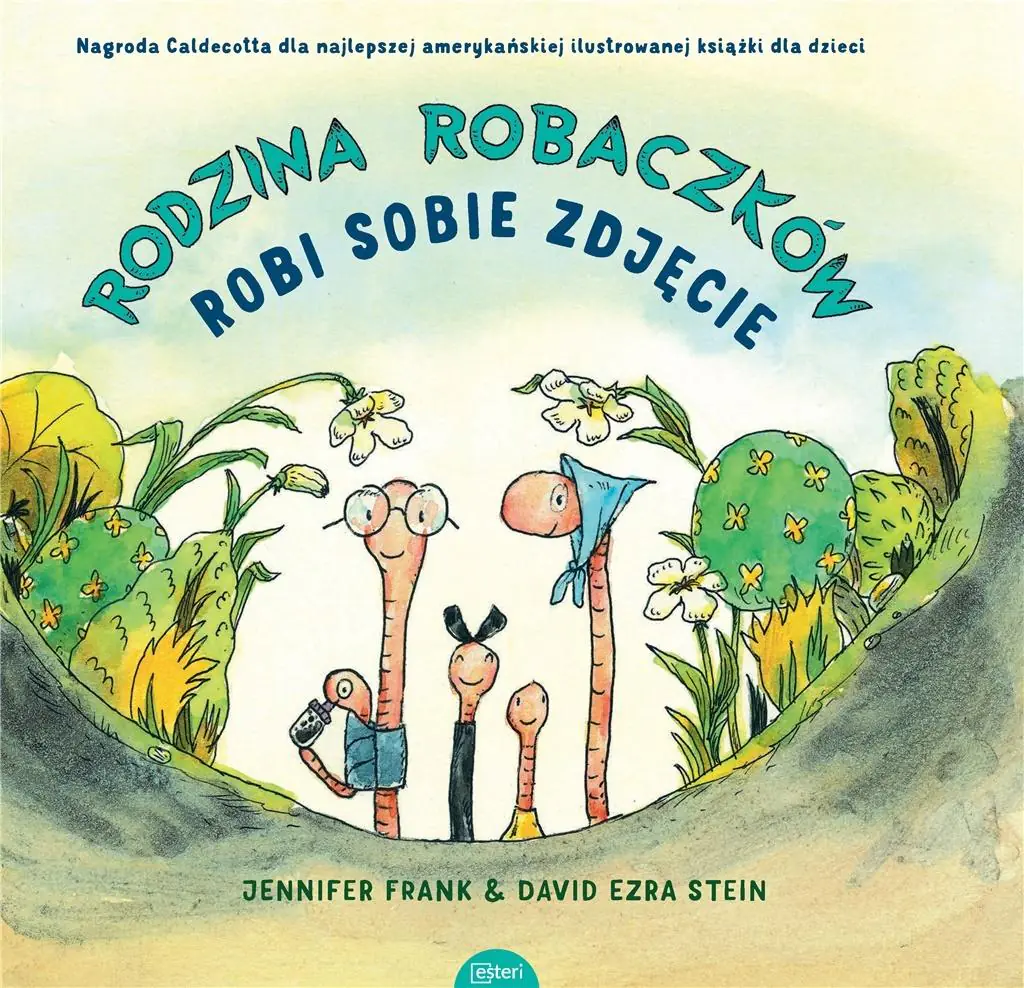 Książka - Rodzina Robaczków robi sobie zdjęcie