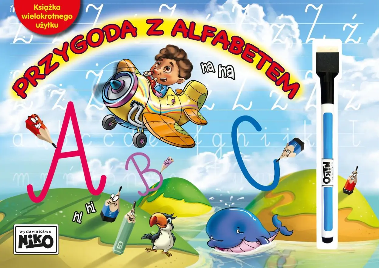 Książka - Przygoda z alfabetem