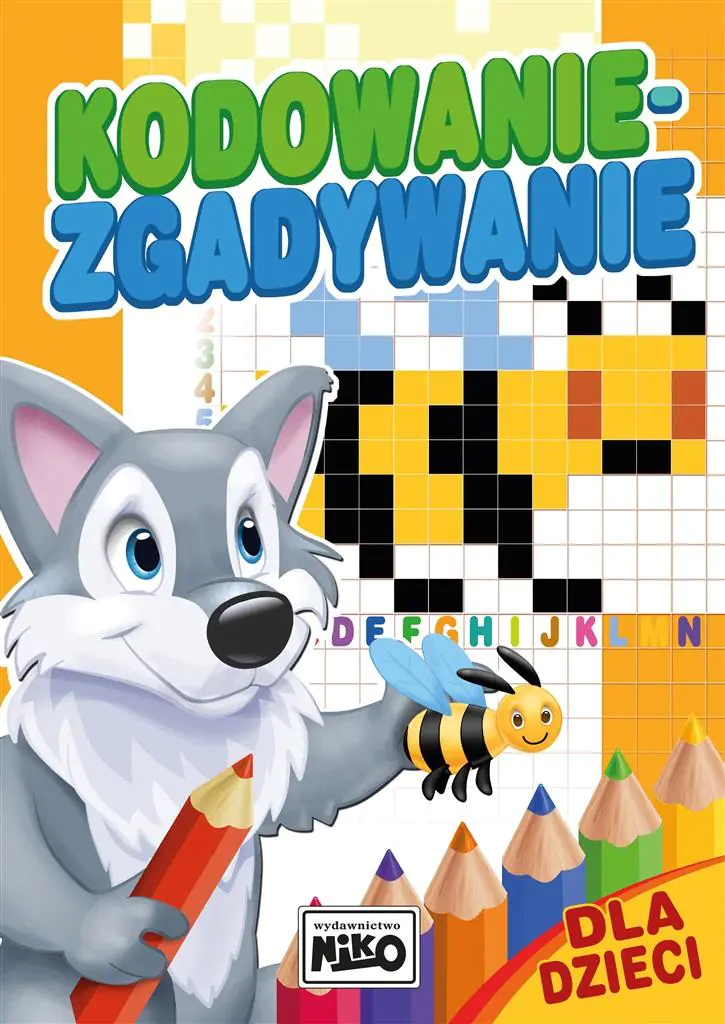 Książka - Kodowanie - zgadywanie. Dla dzieci