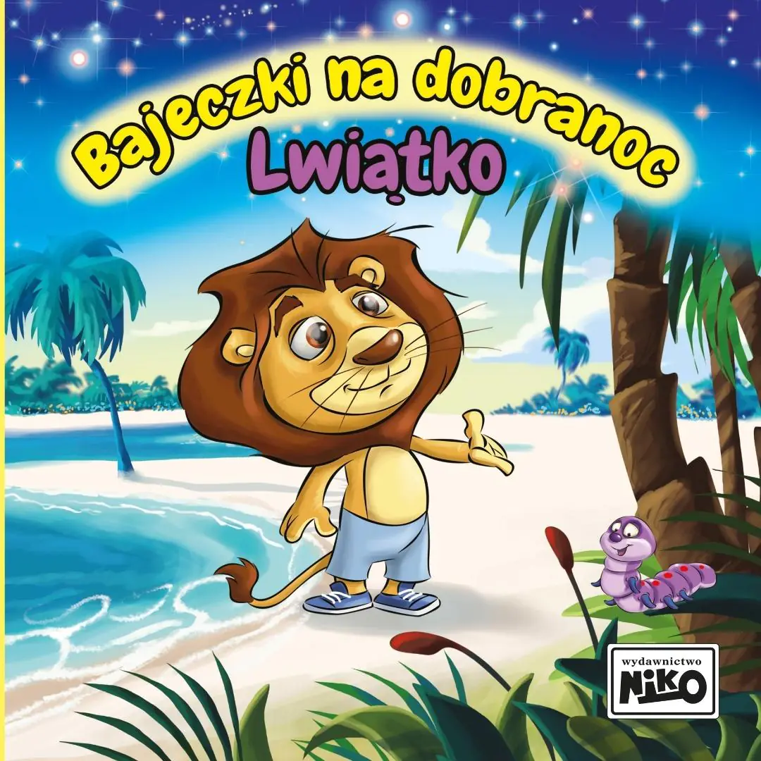 Książka - Lwiątko. Bajeczki na dobranoc