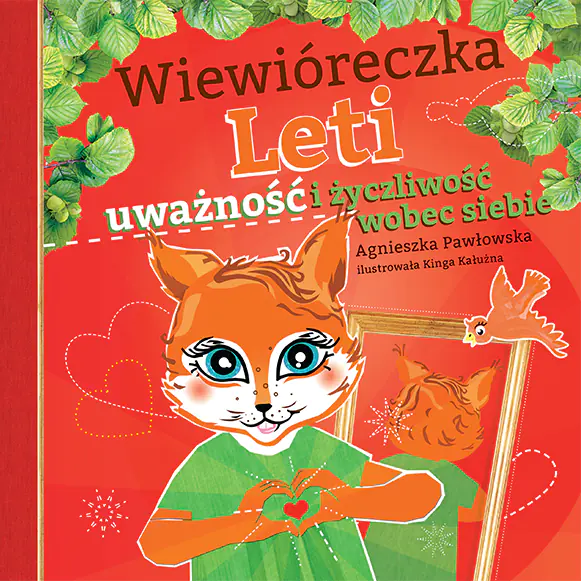 Książka - Wiewióreczka Leti. Uważność i życzliwość wobec siebie