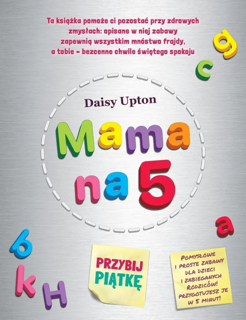 Książka - Mama na 5. Przybij piątkę