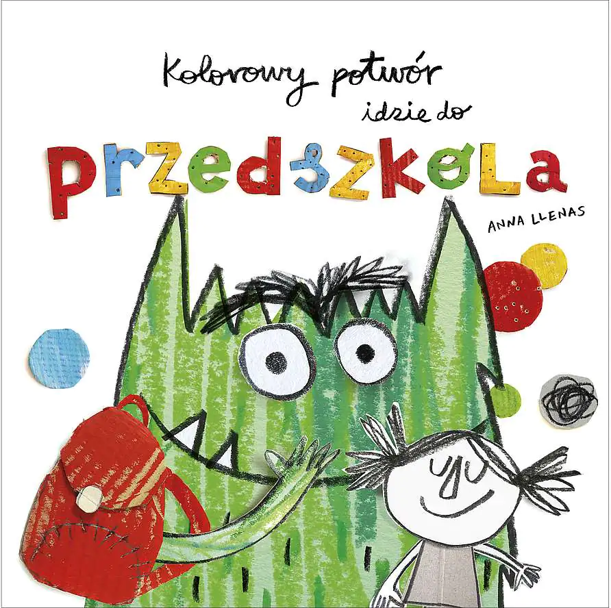 Książka - Kolorowy potwór idzie do przedszkola