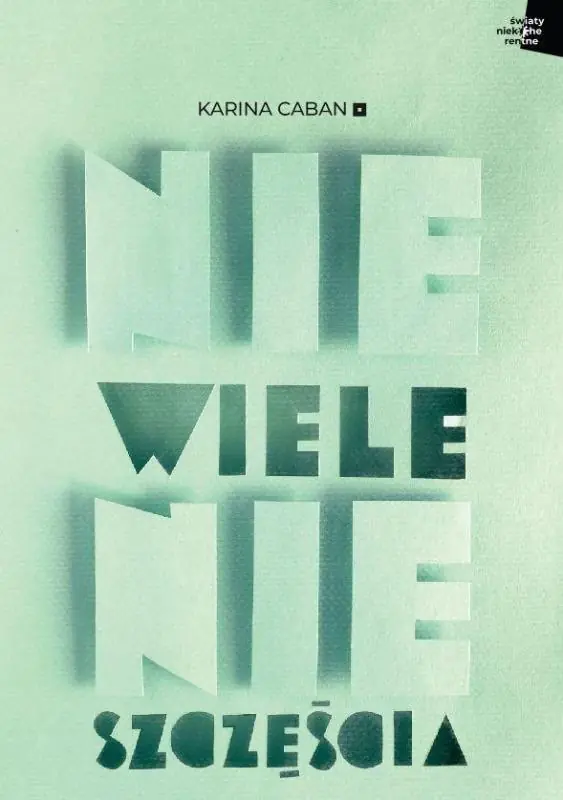 Książka - Niewiele nieszczęścia