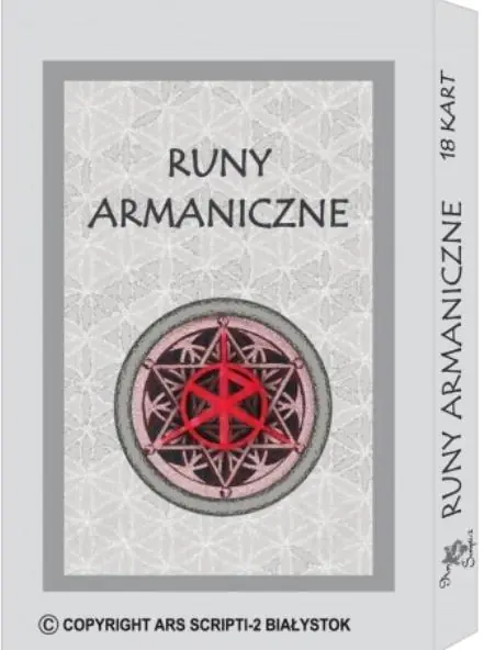 Książka - Runy armaniczne, karty
