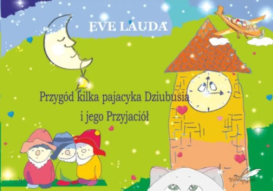 Książka - Przygód kilka pajacyka Dziubusia i jego Przyjaciół