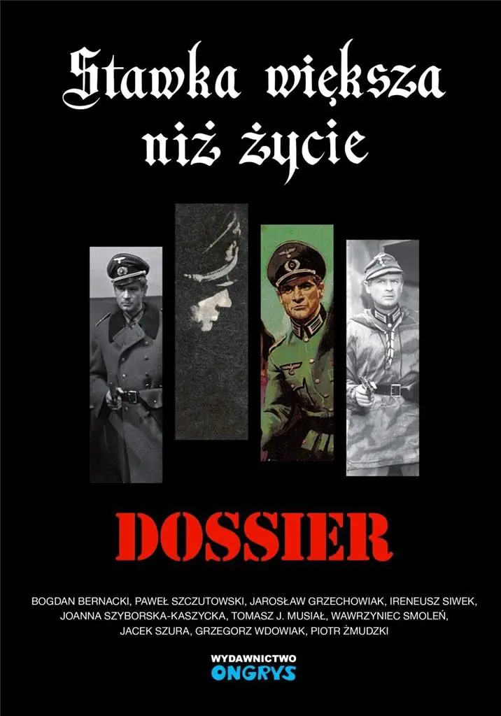 Książka - Stawka większa niż życie. Dossier
