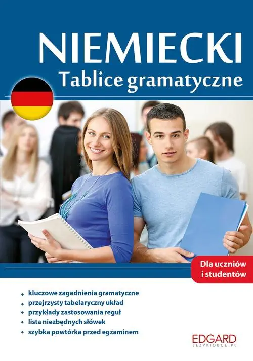 Książka - Niemiecki. Tablice gramatyczne