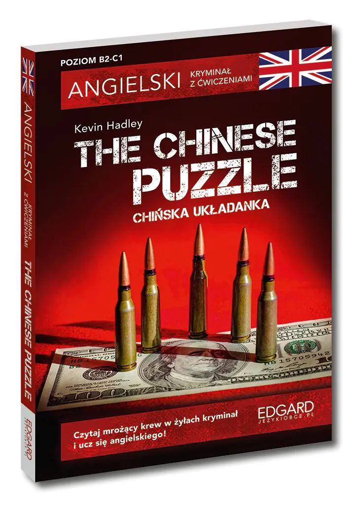 Książka - The Chinese puzzle. Angielski kryminał z ćwiczeniami