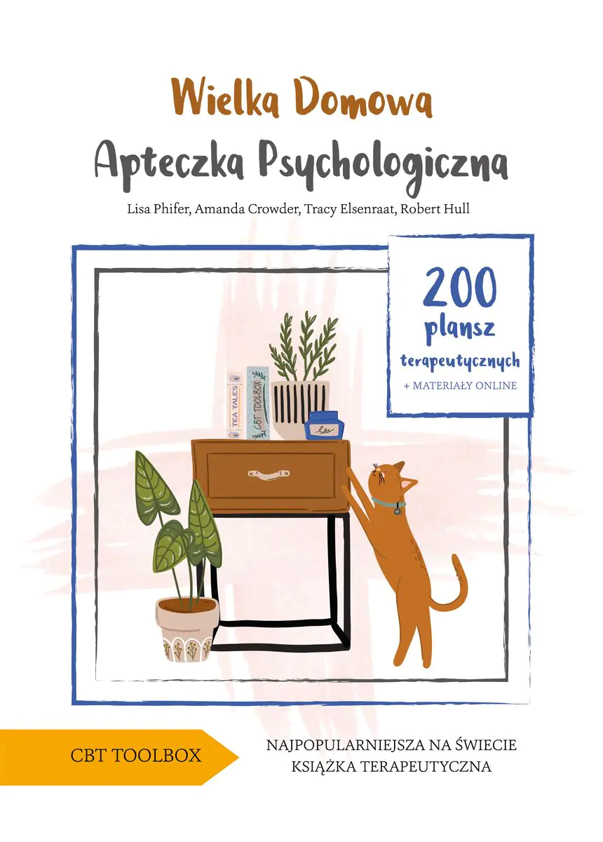 Książka - Wielka domowa apteczka psychologiczna. 200 plansz terapeutycznych