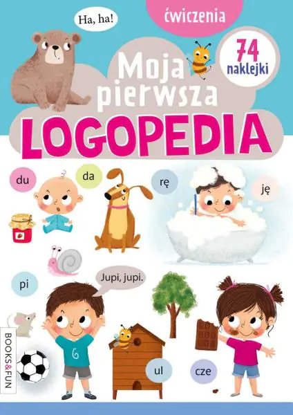 Książka - Moja pierwsza logopedia. Ćwiczenia