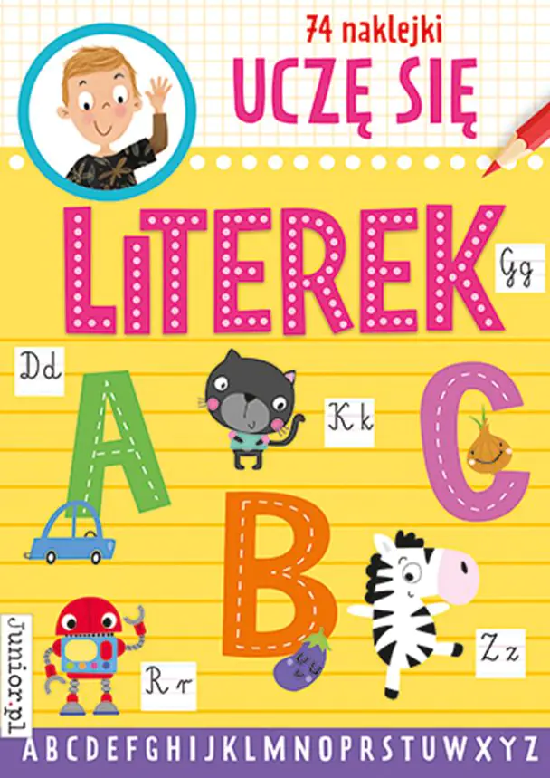 Książka - Uczę się literek