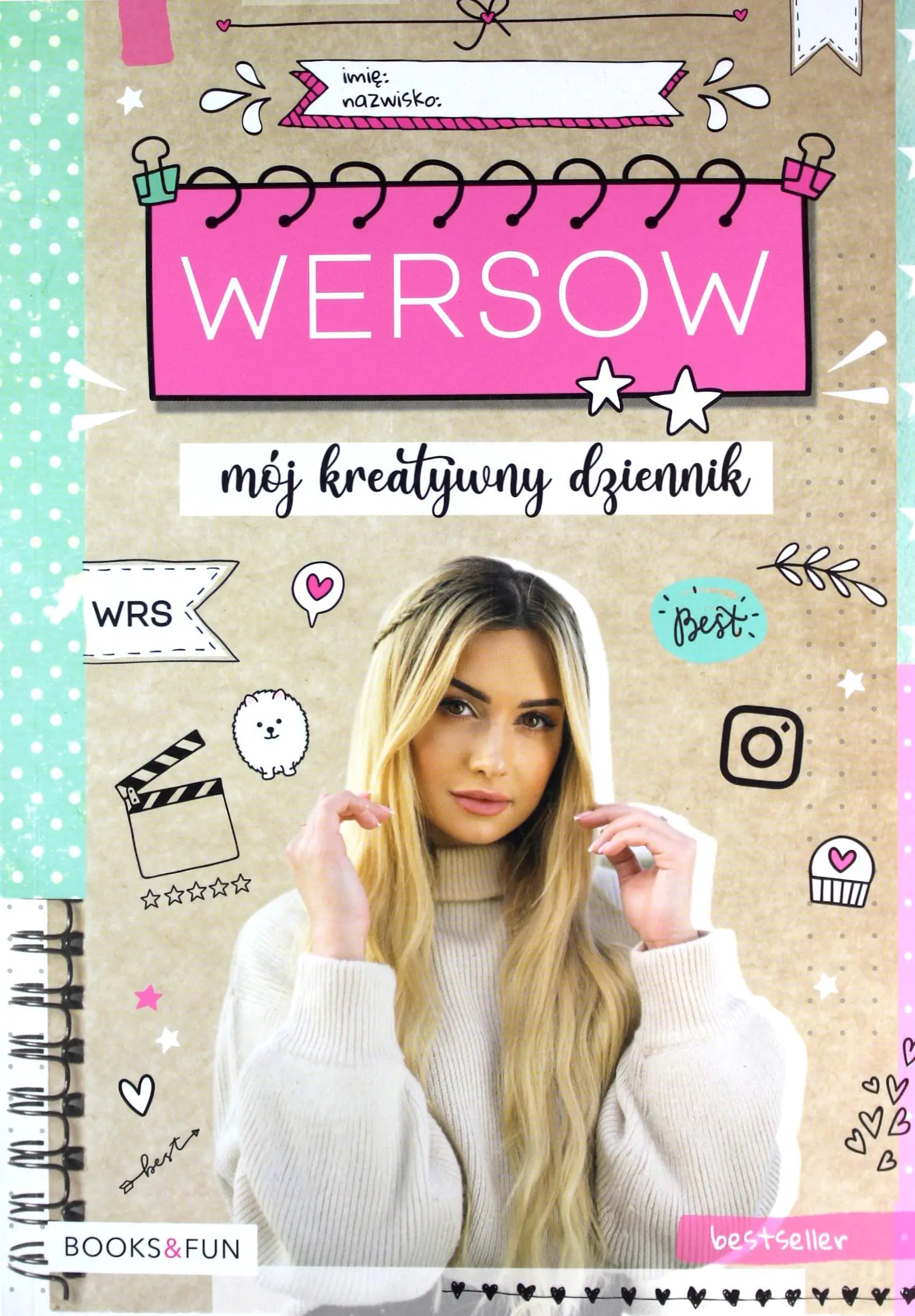 Książka - Wersow. Mój kreatywny dziennik