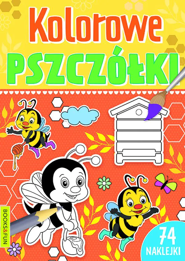 Książka - Kolorowe pszczółki