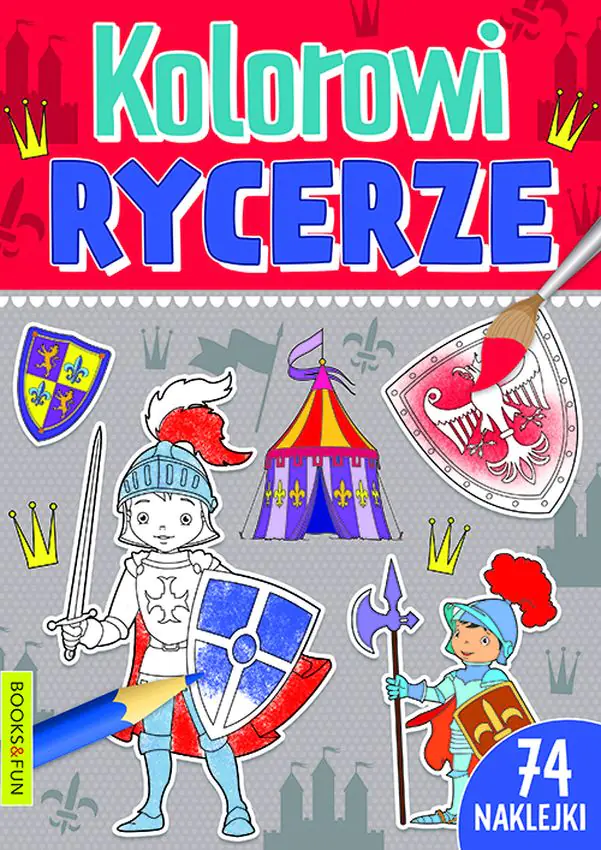 Książka - Kolorowi rycerze