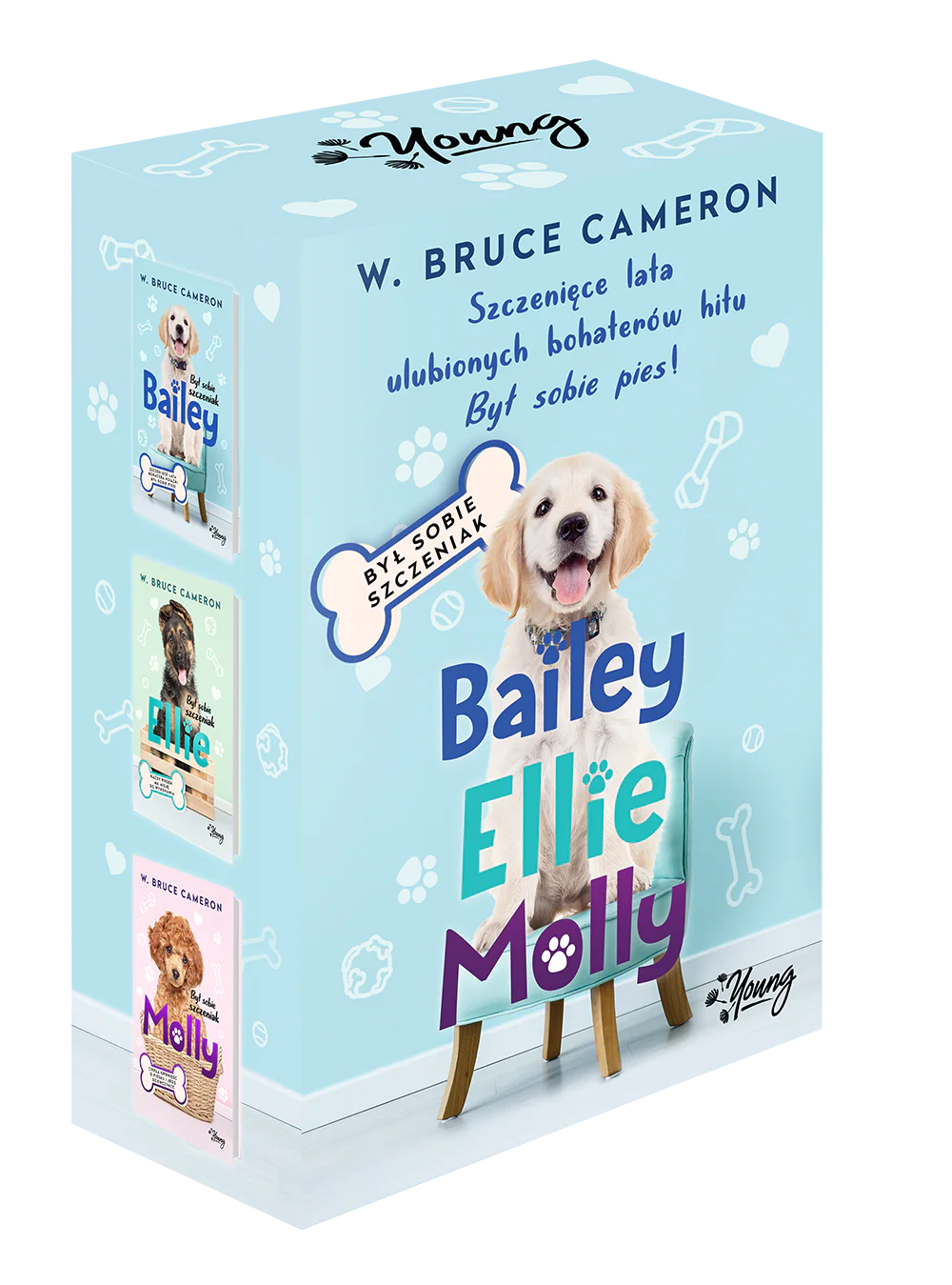 Książka - Pakiet: Był sobie szczeniak. Bailey, Ellie, Molly