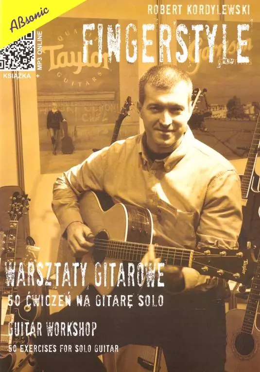Książka - Fingerstyle - warsztaty gitarowe 50 ćw...+ MP3