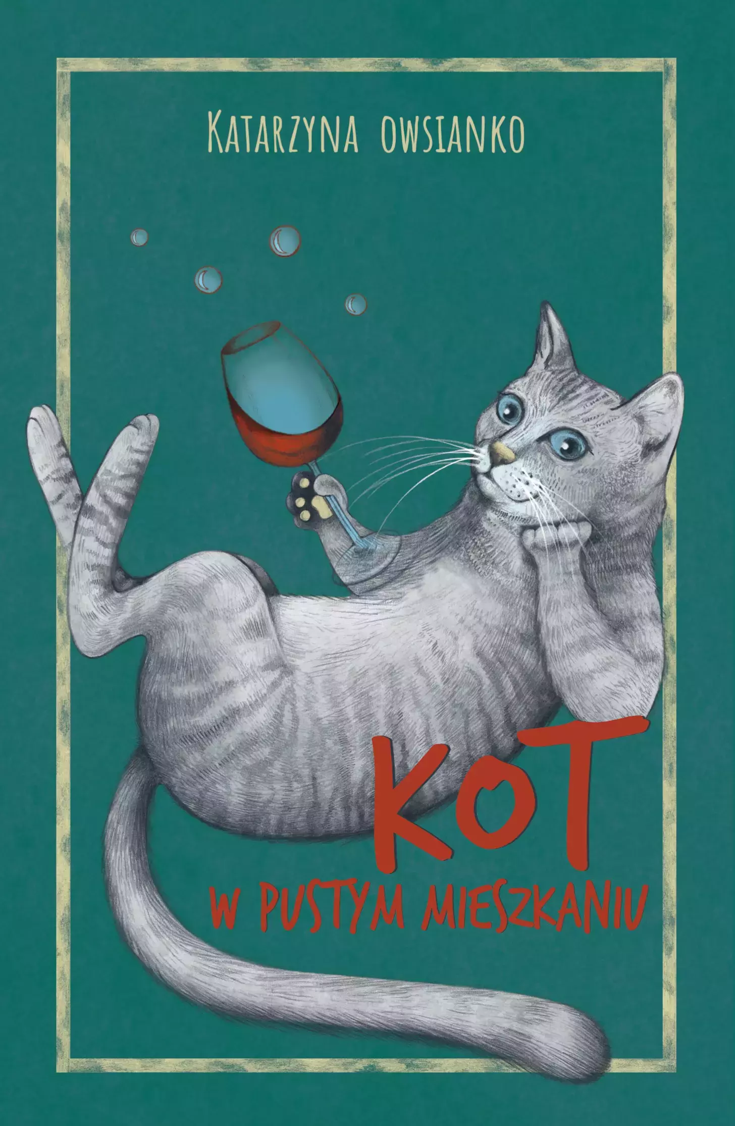 Książka - Kot w pustym mieszkaniu