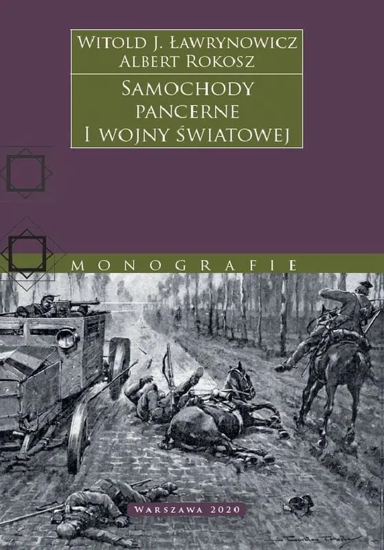 Książka - Samochody pancerne I wojny światowej