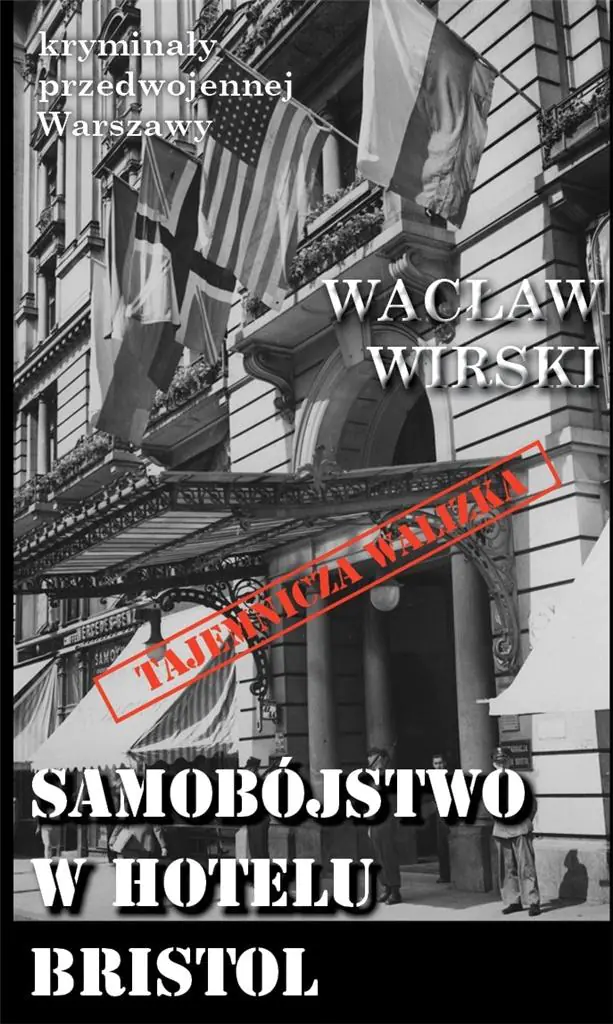 Książka - Samobójstwo w hotelu Bristol