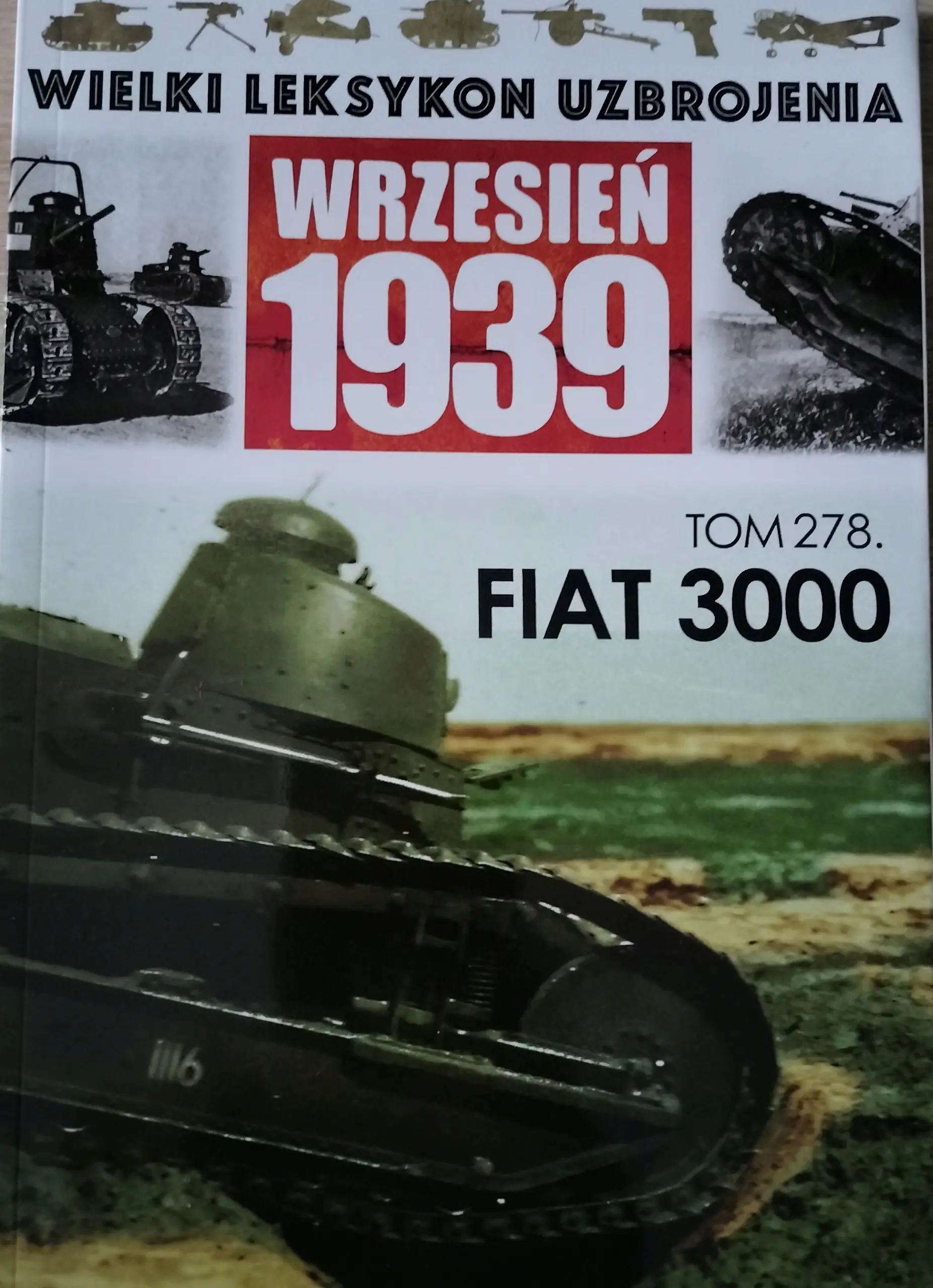 Książka - WLU WRZESIEŃ 1393 tom 278 FIAT 3000