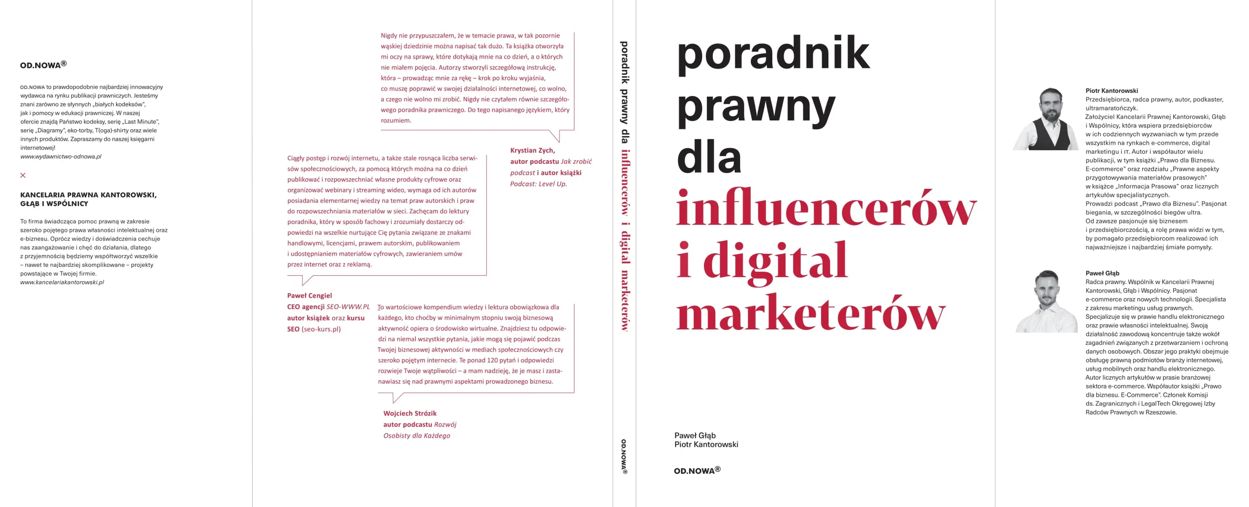 Książka - Poradnik prawny dla influencerów i digital marketerów