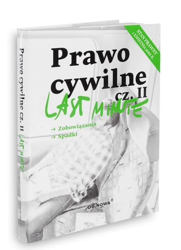 Książka - Last Minute. Prawo cywilne cz.2