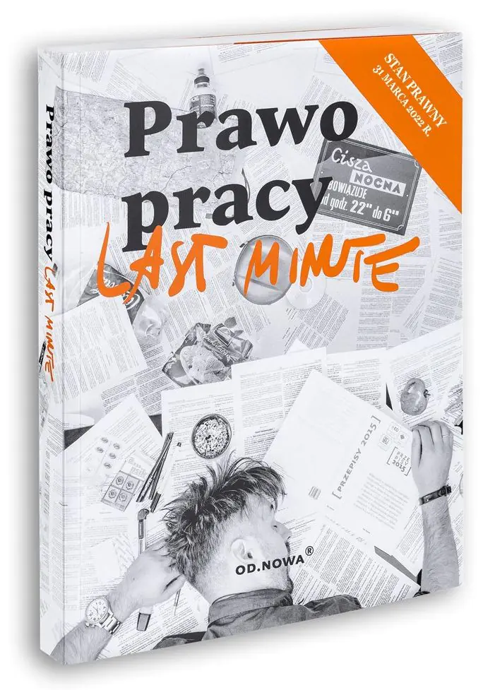 Książka - Last Minute prawo pracy 2022