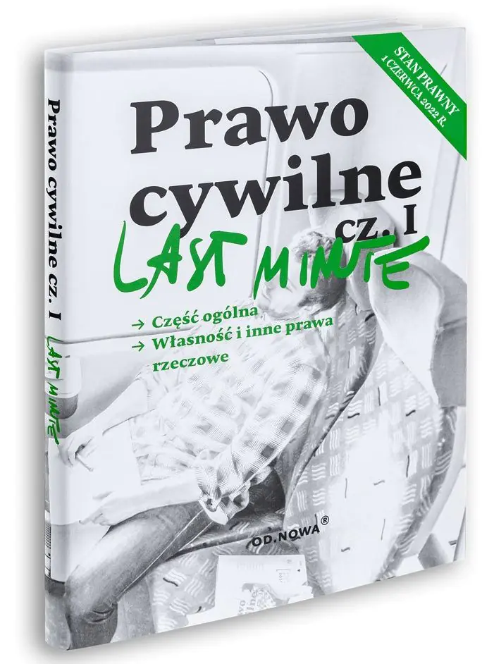 Książka - Prawo cywilne. Część ogólna. Własność i inne prawa rzeczowe. Last Minute