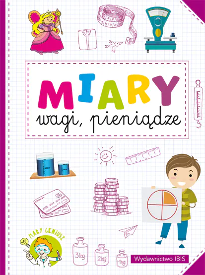Książka - Miary, wagi, pieniądze. Mały geniusz