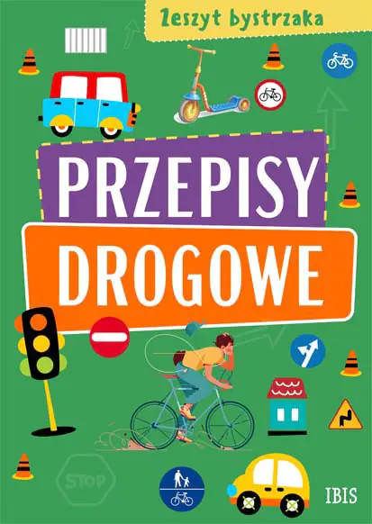 Książka - Przepisy drogowe. Zeszyt bystrzaka