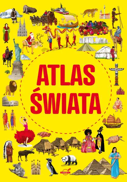 Książka - Atlas świata dla dzieci