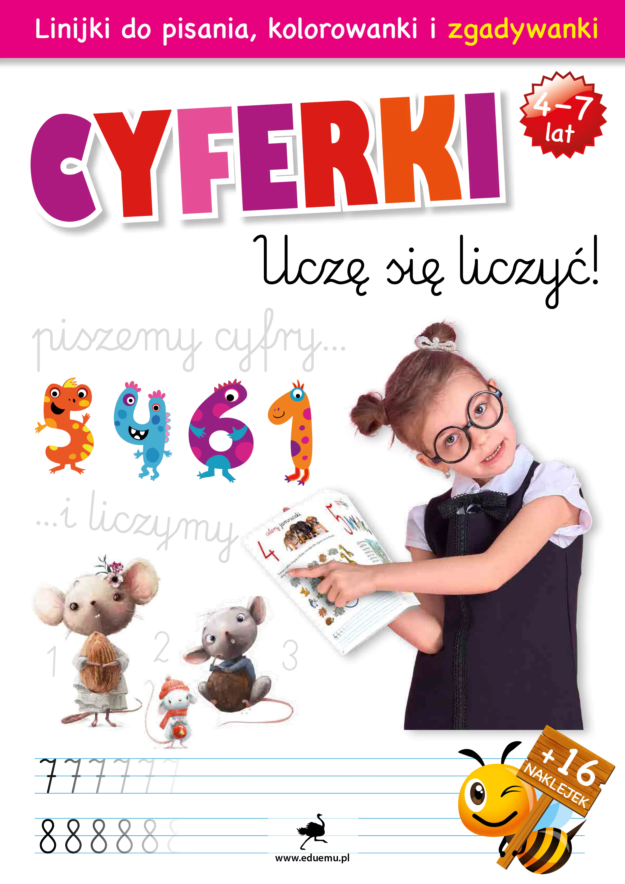 Książka - Cyferki. Uczę się liczyć!